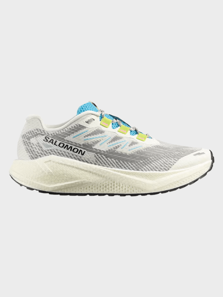 Salomon Aero Blaze 3 Gravel Sko - herre - Grå / Grøn / Blå