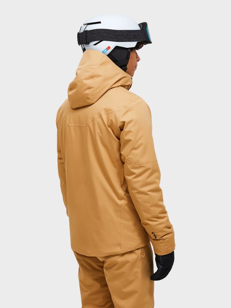 Maroon Insulated 2L Skijakke - Herre - Beige - Gumpel & Co