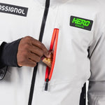 Hero Blackside Insulated Skijakke - Herre - Soft Grey - Gumpel & Co