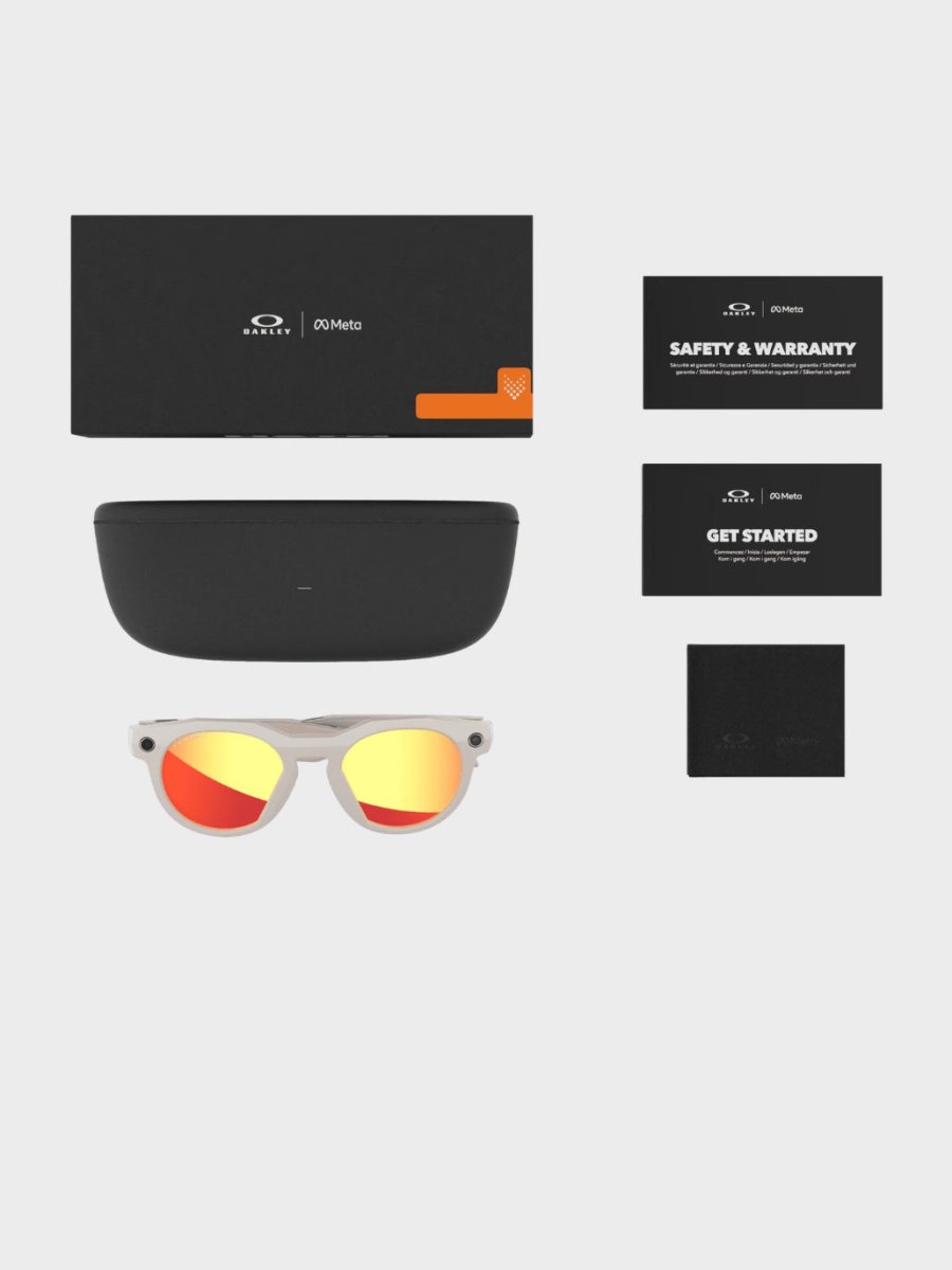 HSTN AI Solbrille - Warm Grey / Prizm Ruby - Gumpel & Co