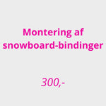Montering og indstilling af snowboard bindinger - Gumpel & Co