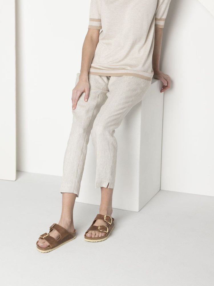 Arizona Big Buckle Smal - Unisex - Cognac - Gumpel & Co