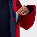 Rochrun Isoleret Skijakke - Herre - Sport Red Solid