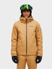 Maroon Insulated 2L Ski Jacket - Men's - Beige