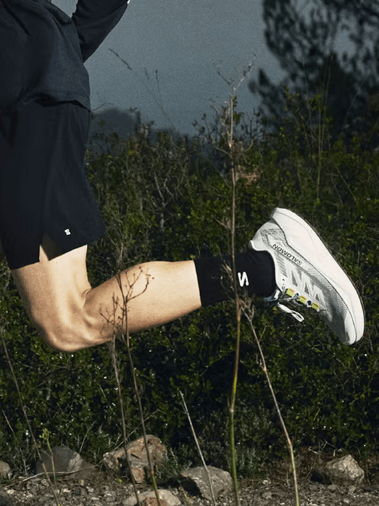 Salomon Aero Blaze 3 Gravel Sko - herre - Grå / Grøn / Blå