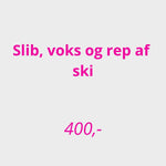 Ski service - Slib, Voks og Reparation - Gumpel & Co