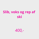 Ski service - Slib, Voks og Reparation - Gumpel & Co
