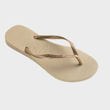 Slim Klipklapper - Dame - SandGrey/L.Gold - Gumpel & Co