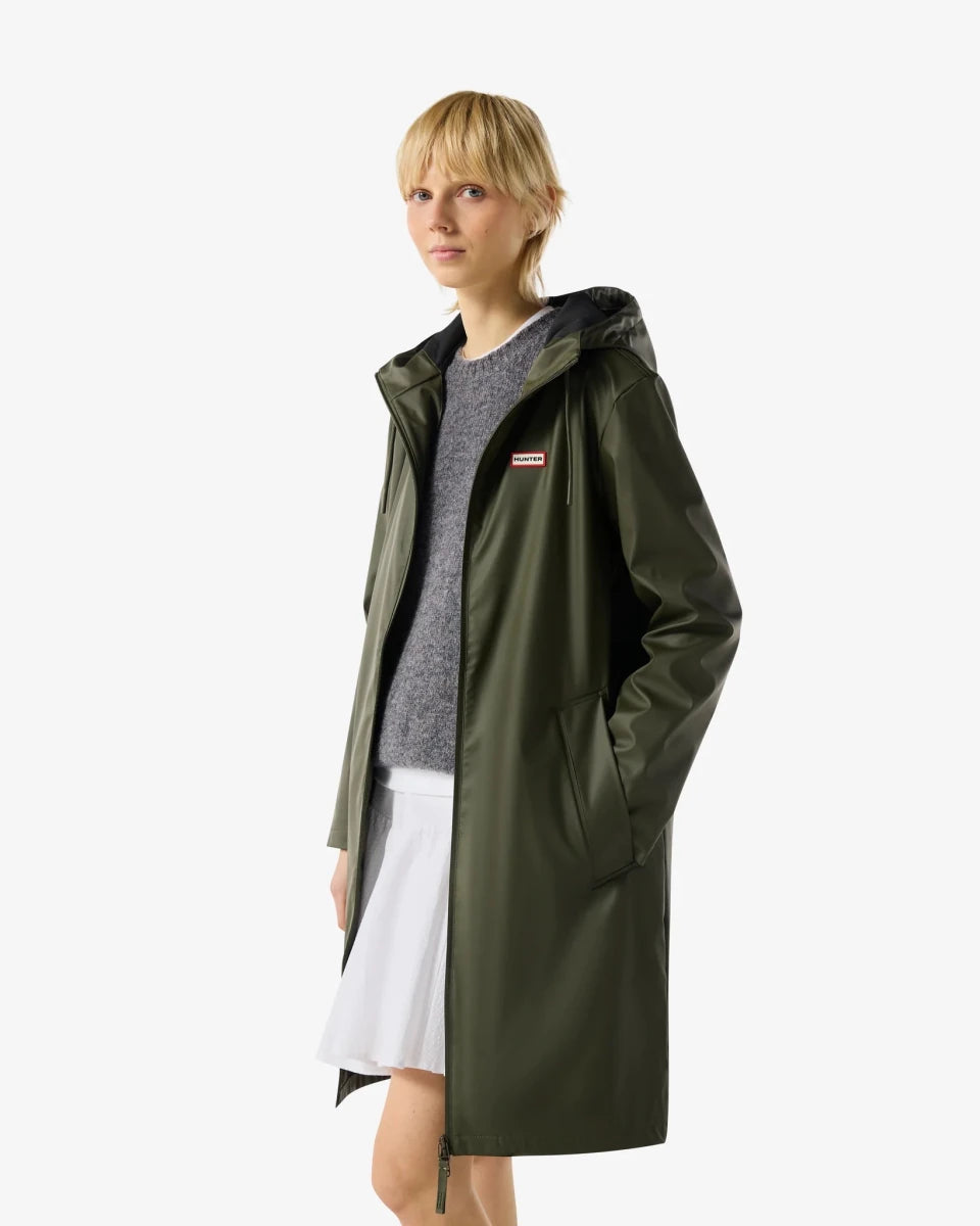 Andrea PU Rain Coat - Unisex - Kambaba (mørk olivengrøn) - Gumpel & Co