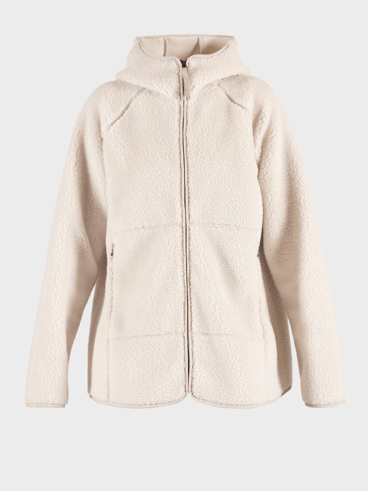 BLUE SPORTSWEAR Laika teddyfleece Jck - Dame - Cream
