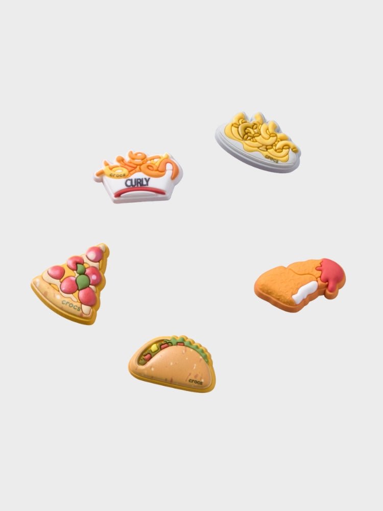 Crocs 5 Pack Jibbits - Favorite Foods