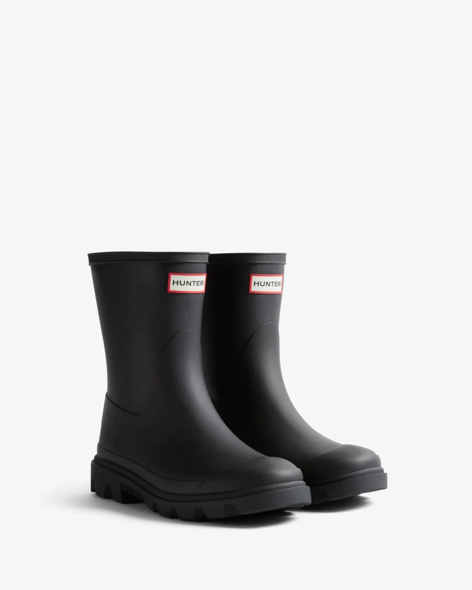 Hunter Downpour Short Boot - Unisex - Sort