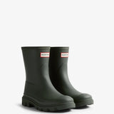 Hunter Downpour Short Boot - Unisex - Dark Olive