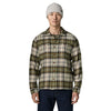 Fjord Flannel Shirt - Herre - Rising Storm: Weathered Stone