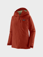 Insulated Powder Town Jakke - Dame - Rusty Red