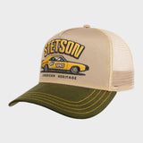 Trucker Cap Stetson Racing - Unisex - Sand/Green - Gumpel & Co