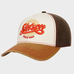 Baseball Cap Vintage Distressed - Unisex - Hvid/Brun - Gumpel & Co