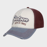 Baseball Cap Vintage Distressed - Unisex - Blue/White/Bordeaux - Gumpel & Co