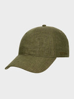 Baseball Cap Linen - Unisex - Forest Green