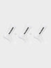 Everyday Crew 3-Pack Skistrømper - Unisex - White / White / White