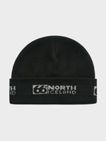 Hufukollur 66°N - Voksen - Black/Silver reflective