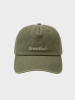 Vintage Baseball Kasket - Unisex - Mørkegrøn