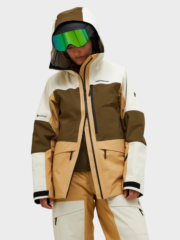 Gravity GORETEX 3L skijakke - Dame - Sierra Sand - Gumpel & Co