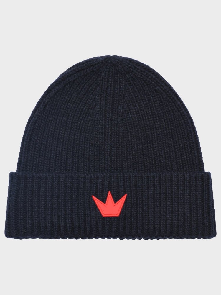 Kokkedal 68 Knitte Beanie - Unisex - Navy - Gumpel & Co