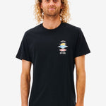 Search Icon Tee - Herre - Black - Gumpel & Co