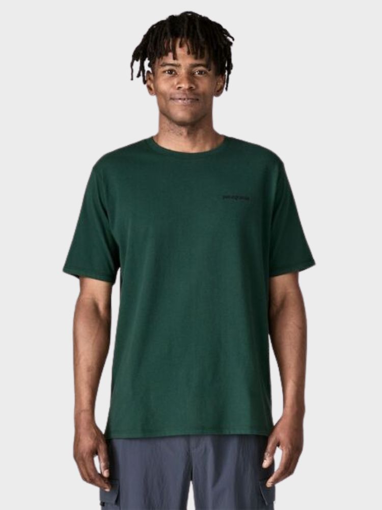 P 6 Logo Responsibili Tshirt - Herre - Grøn - Gumpel & Co