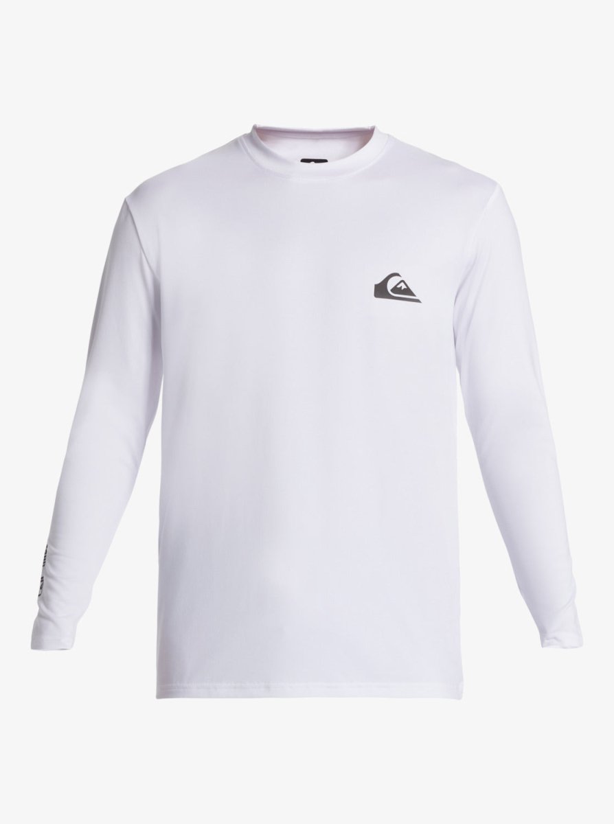 Men's Everyday Surf Long Sleeve UV T-shirt - Herre - White - Gumpel & Co