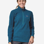 R1 Air Zip Neck Midlayer - Dame - Blå - Gumpel & Co