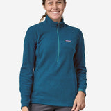 R1 Air Zip Neck Midlayer - Dame - Blå - Gumpel & Co