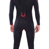 Men's Omega 3/2 Full Back Zip Steamer Våddragt | Herrer | Black - Gumpel & Co