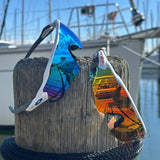 Radar EV Parth Sportsbriller - Polished White Frame/Prizm Sapphire Lenses - Gumpel & Co