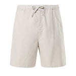 Men's Paul Washed Bomuld - hør Shorts - Herre - Dove - Gumpel & Co