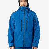 Men's Vertic Ripstop 3L Skijakke - Herre - Solid Blue - Gumpel & Co