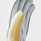 Army Leather Wool Terry 5 - finger - Herre - Natural Yellow - Gumpel & Co