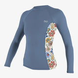 Women's Print Langærmet UPF 50+ Rash Guard - Dame - Infinity/Talit - Gumpel & Co