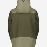 Men's Vertic Ripstop 3L Skijakke - Herre - Dust Grey/Douglas Green - Gumpel & Co