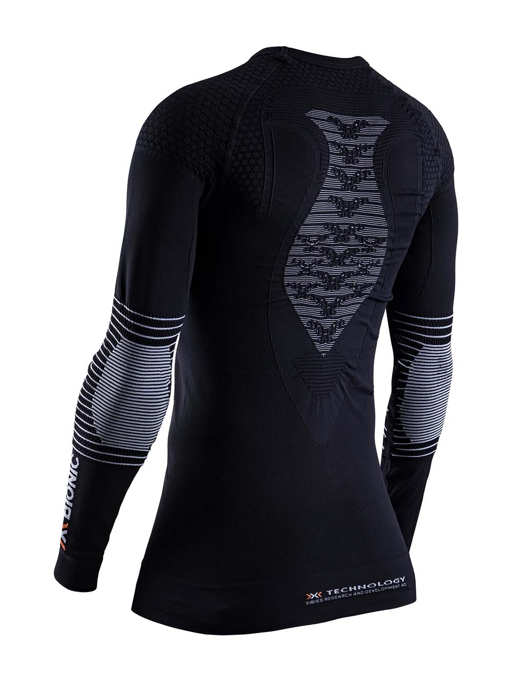 Women's Energizer 4.0 Skiundertrøje - Dame - Black/Arctic White - Gumpel & Co