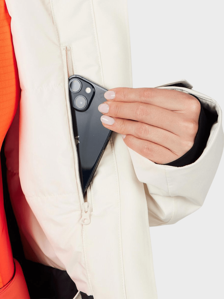 Rochrun Skijakke - Dame - Hvid - Gumpel & Co