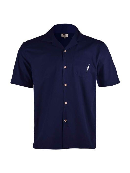 Men's Surf Road Skjorte - Herre - Navy - Gumpel & Co