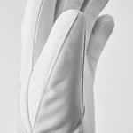 Female Heli 5 - finger Skihandsker - Dame - Pale Grey/Off White - Gumpel & Co