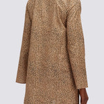 Women's LS Leorock Print Dress - Dame - Earth - Gumpel & Co