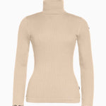 Women's Mira Uldsweater - Dame - Champagne - Gumpel & Co