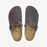 Boston Suede Leather - Velvet Grey - Normal - Gumpel & Co