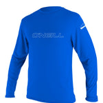 Kids Basic Skins Længærmet UV t-shirt - Børn - Pacific Blue - Gumpel & Co