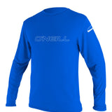 Kids Basic Skins Længærmet UV t-shirt - Børn - Pacific Blue - Gumpel & Co