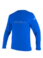 Kids Basic Skins Long Sleeve UV T-Shirt - Children - Pacific Blue